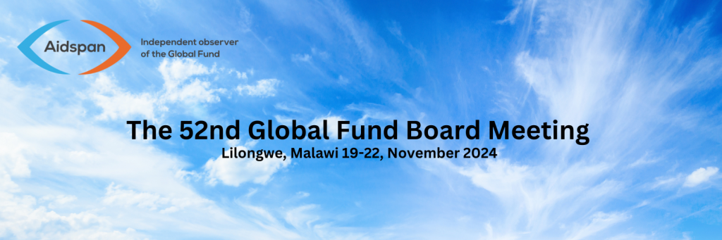 Malawi. Will it be a Milestone in the history of the Global Fund?